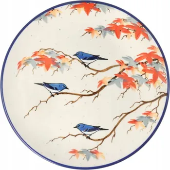 Talíř Mělký jídelní talíř Ceramika Artystyczna Bolesławiec 24 cm