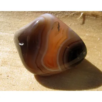 Achát pruhovaný - tromlovaný kámen 3,5cm