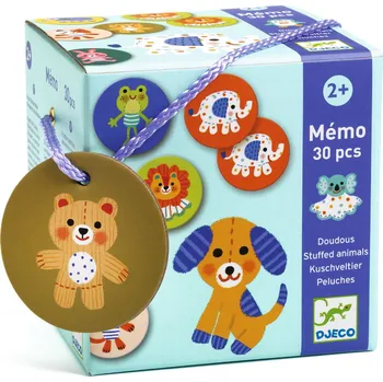Desková hra DJECO Pexeso Stuffed animals