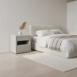 Signal Noční stolek ET-003 Barva: Světle šedá / Bluvel 03