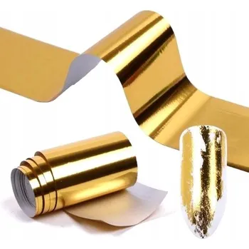 Transferová Folia na zdobení nehtů 4x80cm