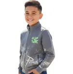 CHLAPECKÉ MIKINY S GRAFFITI - GM9791 Velikost: 164, Barva: Šedá