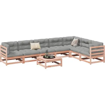 Zahradní lavice zahrada-XL 8dílná zahradní sedací souprava masivní dřevo douglasky 3299476