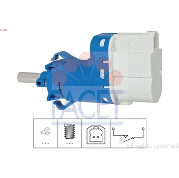 Spínač, ovládání brzd (řízení motoru) FACET 7.1237