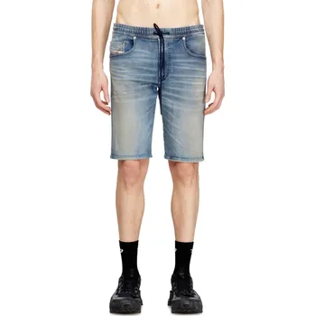 Pánské kraťasy ŠORTKY DIESEL 2033 D-KROOLEY-SHORT JOGG SHORTS DENIM