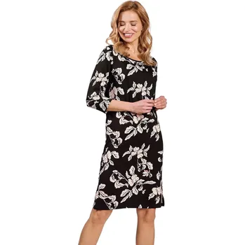 Dámská noční košile Dámská noční košilka 3233 Charlotte - TARO černá S