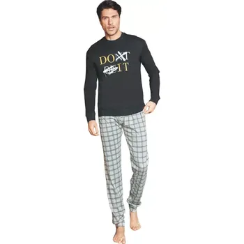 NOTTINGHAMSKÉ PÁNSKÉ PYŽAMO PG39170 Námořnictvo 2XL