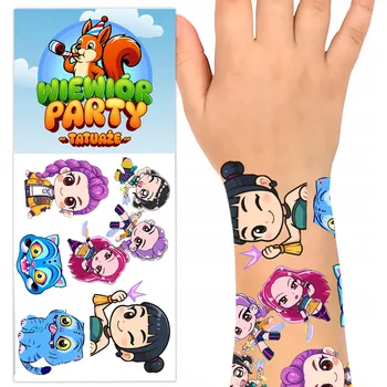 Tetování HappyInk - K-POP DEMON HUNTERS HUNTRIX - Lovkyně démonů - tetování pro děti