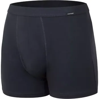 Pánské spodní prádlo Pánské boxerky 092 Authentic graphite - CORNETTE grafitová 4XL