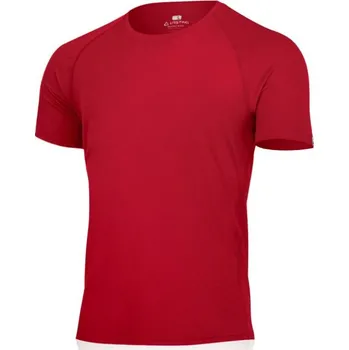 Lasting QUIDO 3636 červené pánské vlněné merino triko + kód pro dodatečnou 10% slevu: LAST10