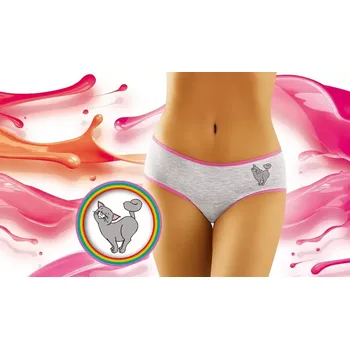 Kalhotky Dámské kalhotky Kicia 2504 - Wol-Bar XS