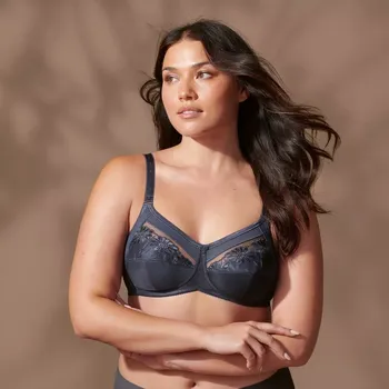 Podprsenka Safina komfortní podprsenka 5449 shadow blue - Anita Classix 463 shadow blue 95G