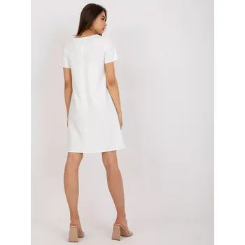 Dámské šaty LK SK 506790 šaty.45 ecru 38