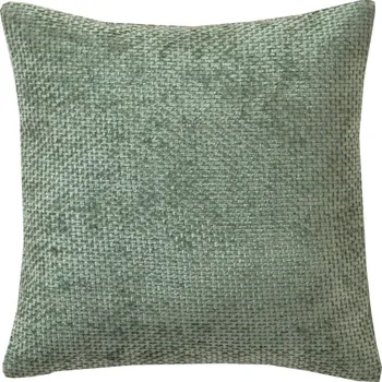 Povlak na polštářek Blancheporte Sada 2 žinylkových jednobarevných povlaků na polštářek zelená opěrka + sedák