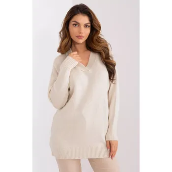 Dámský svetr Jumper BA SW 0577.32X světle béžová jedna velikost