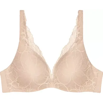 Podprsenka Dámská podprsenka Body Make-Up Illusion Lace WP - BROWN - TRIUMPH BROWN - TRIUMPH BROWN 75E