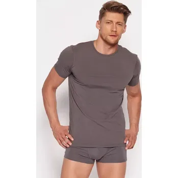 Pánský nátělník BOSCO 18731 RED LINE světle šedá XXL