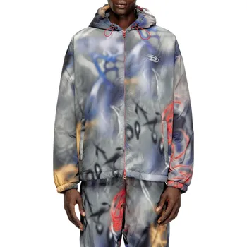 BUNDA DIESEL J-MIRR JACKET GREY/PURPLE