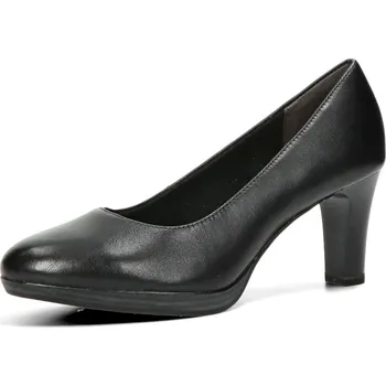 Dámské lodičky Tamaris dámské kožené lodičky - černé