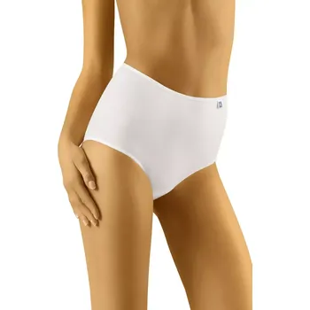 Kalhotky Dámské kalhotky Tahoo Maxi + bílé - Wol-Bar XXXL