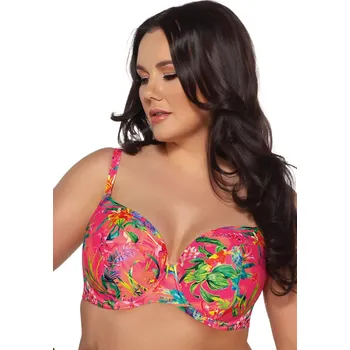 Dámské plavky PLAVKOVÁ PODPRSENKA SK 191 MALINOVÝ PŘÍVĚSEK MALINOVÉ KOUZLO 75D