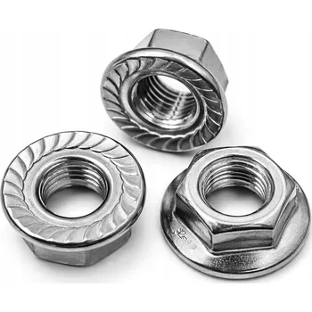 Matice M3 PŘÍRUBOVÁ MATICE NEREZOVÁ A2 6923 (25 ks)