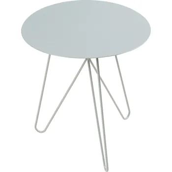 Konferenční stolek Odkládací stolek 45x43 cm šedý matný