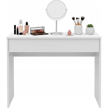 Toaletní stolek Toaletní Stolek Meblano bílý matný 90 x 78 x 40 cm