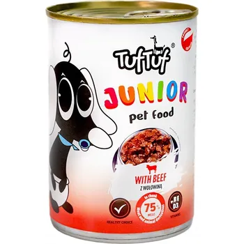 Krmivo pro psa Tuf Tuf krmivo mokré hovězí 0,415 kg