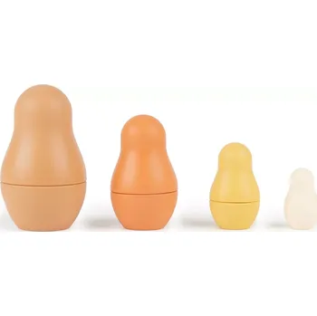 Dětský pokoj Silikonová skládací matrjoška Bieco Chocolate Bliss