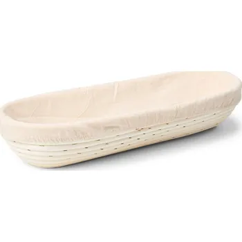 chlebník Dlouhý chlebový koš s plátnem PATISSE 28 cm