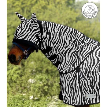 Deka pro koně Krcni dil Zebra Waldhausen Shetty–Full Barva: černá/bílá, Velikost: VB