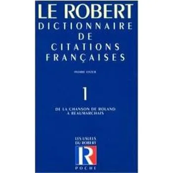 Slovník Dictionnaire poche citations francaises T.1 - Pierre Oster