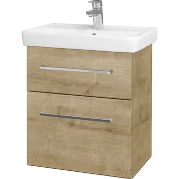 Koupelnový nábytek Dřevojas - Umyvadlová skříňka GO SZZ2 55 - D09 Arlington / Úchytka T04 / D09 Arlington 148331E