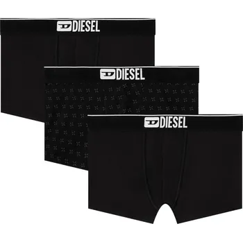 Boxerky SPODNÍ PRÁDLO DIESEL DAMIEN-D-BOX-3PACK BOXER-SHORTS BLACK