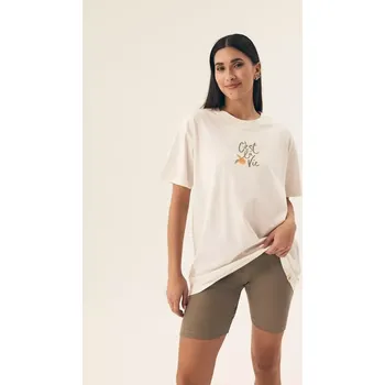 Pánské pyžamo Henderson Dámské pyžamo 42685 Naranja S-2XL krém M