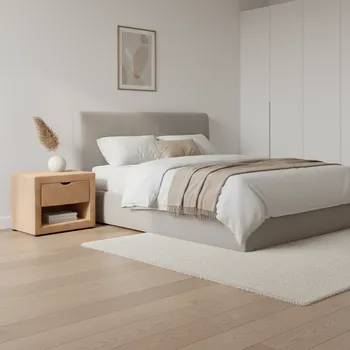 Noční stolek Signal Noční stolek ET-001 Barva: Béžová / Bluvel 28