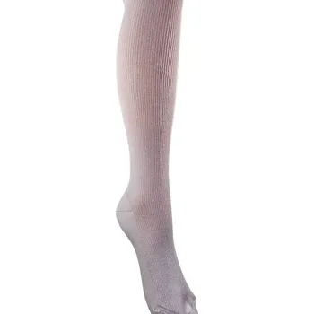 Dámské punčochy Bavlněné punčochy na podvazkový pás Ega - 42-43 / tmavě hnědá