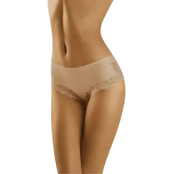 Dámské spodní prádlo Dámské kalhotky Mimi Beige - Wol-Bar S