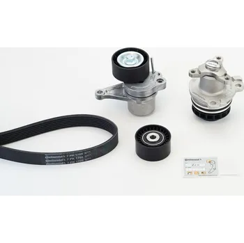 Vodní pumpa motoru Vodní pumpa + klínový žebrový řemen CONTITECH 7PK1705WP1