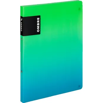 Pořadač PP A4 2-kroužkový - OMBRE zelená