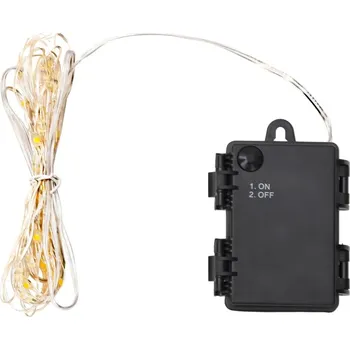 Vánoční dekorace vidaXL Světelný LED řetěz se 110 LED diodami a ventilátorem 1 100 cm [51709]