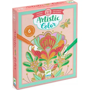 kreativní sada Kreativní sada Květiny s fixami Djeco 6+