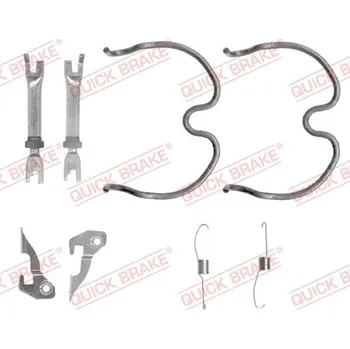 Brzdová čelist Sada příslušenství brzdových čelistí QUICK BRAKE 105-0837S