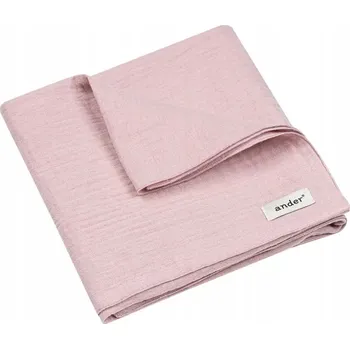 Zavinovačka Mušelínový zavinovací zavinovačka ELENA – bavlna – POWDER PINK