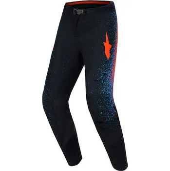 Moto oblečení kalhoty SUPERTECH limitovaná edice BLACK HOLE, ALPINESTARS (černá/multicolor, vel. 38)