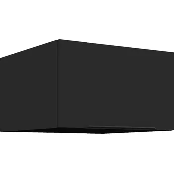 Kuchyňská linka Nábytek PEGAS s.r.o. Horní skřínka SIENA - 60 NAGU-36 1F, Černá mat/Černá mat