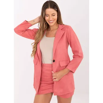 Dámské sako DHJ MA 15286 bunda.88 růžová M