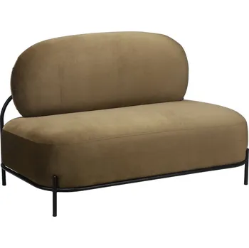 Pohovka White Label Zelená pohovka POLLY 124,5 cm