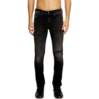 Pánské džíny DŽÍNY DIESEL 1979 SLEENKER TROUSERS BLACK/DENIM